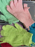 EXFOLIATING GLOVES