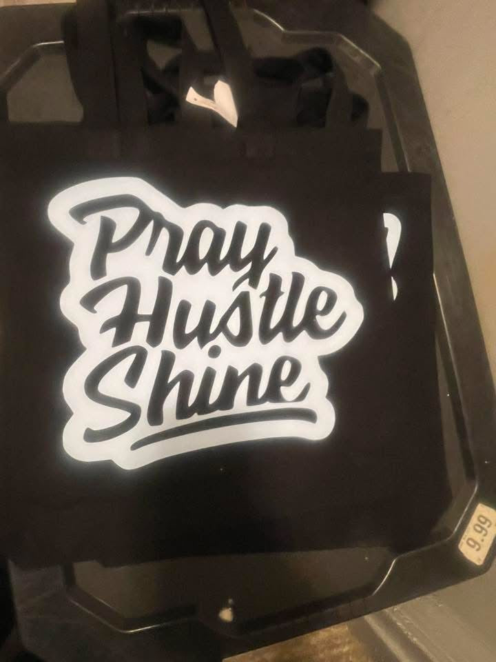 Z PRAY HUSTLE SHINE (BAGS)