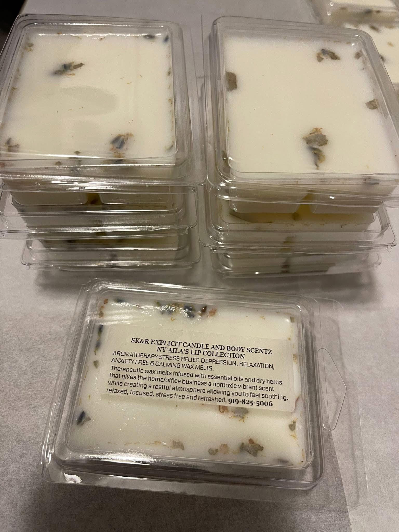 AROMATHERAPY STRESS RELEIF RELAXATION CALMING WAX MELTS (1)