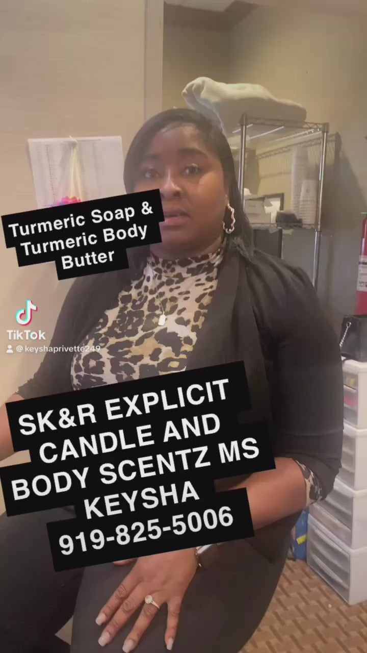 TURMERIC FACE AND BODY CREAM (4OZ) ONLY